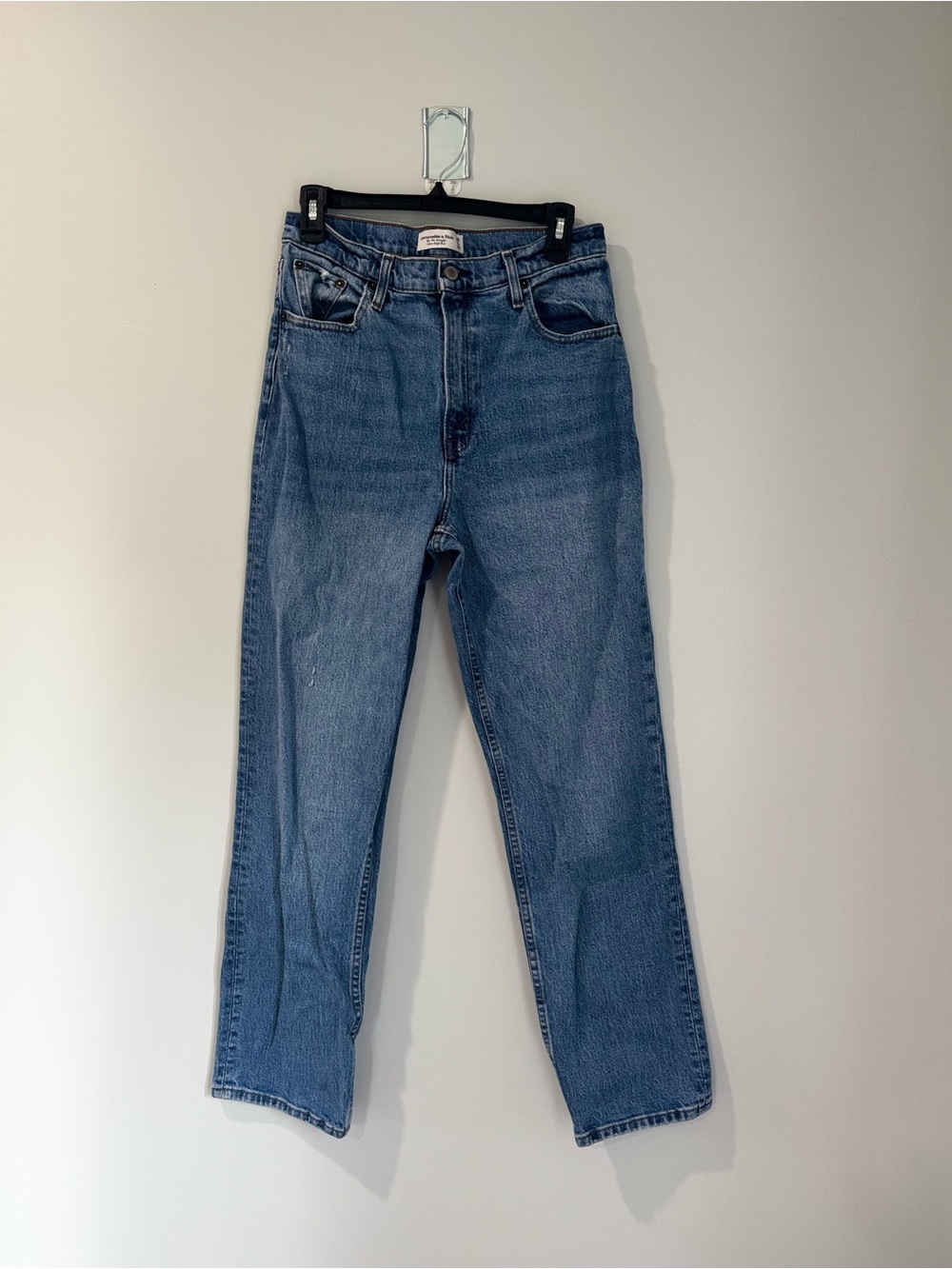 Abercrombie & Fitch The ’90s Straight Jeans Women’s Size 8 Ultra High Rise